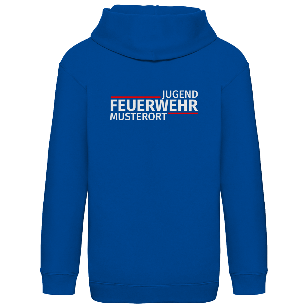 Kinder Hoodie - Modern Jugendfeuerwehr [Personalisierbar]
