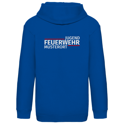 Kinder Hoodie - Modern Jugendfeuerwehr [Personalisierbar]