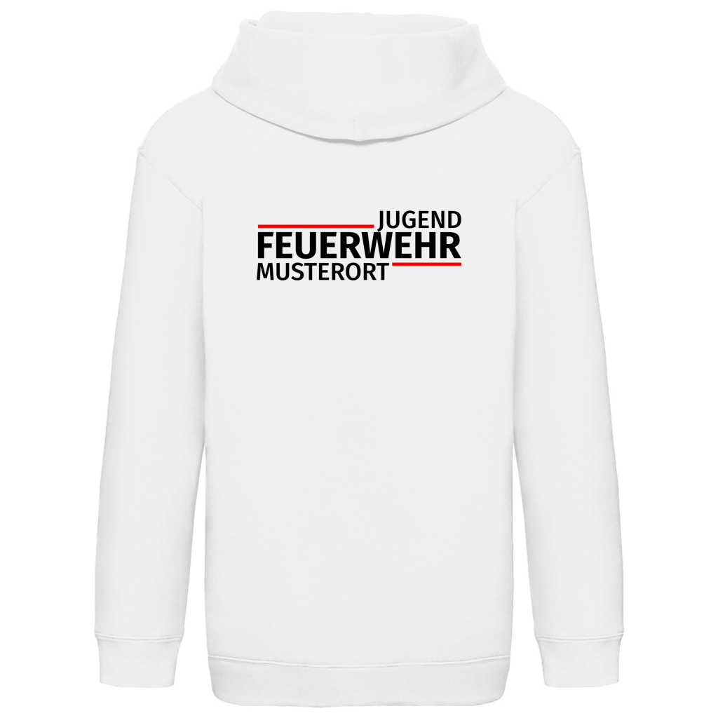 Kinder Hoodie - Modern Jugendfeuerwehr [Personalisierbar]