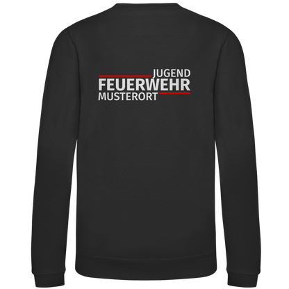 Kinder Sweatshirt - Modern Jugendfeuerwehr [Personalisierbar]