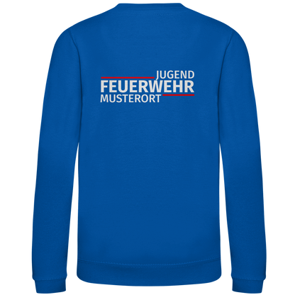 Kinder Sweatshirt - Modern Jugendfeuerwehr [Personalisierbar]