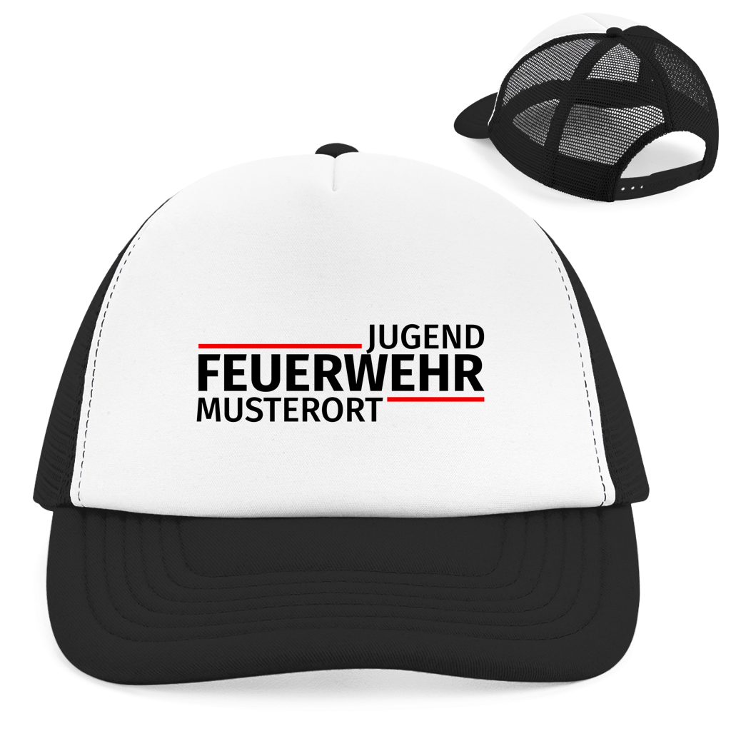 Retro Trucker Cap - Modern Jugendfeuerwehr [Personalisierbar]