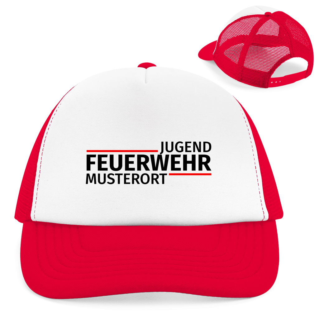 Retro Trucker Cap - Modern Jugendfeuerwehr [Personalisierbar]