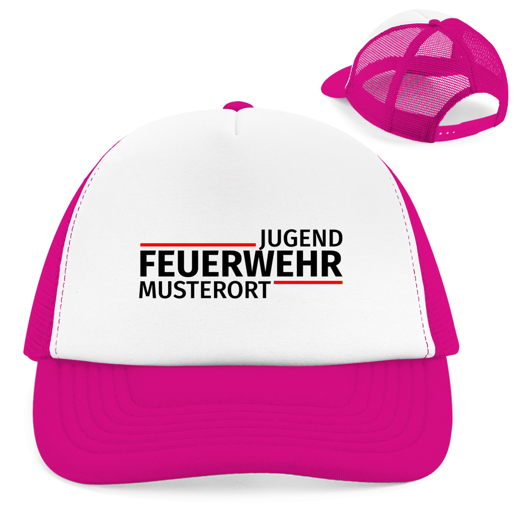 Retro Trucker Cap - Modern Jugendfeuerwehr [Personalisierbar]