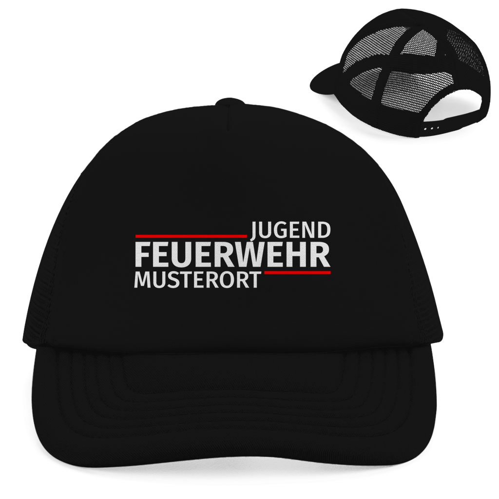 Retro Trucker Cap - Modern Jugendfeuerwehr [Personalisierbar]