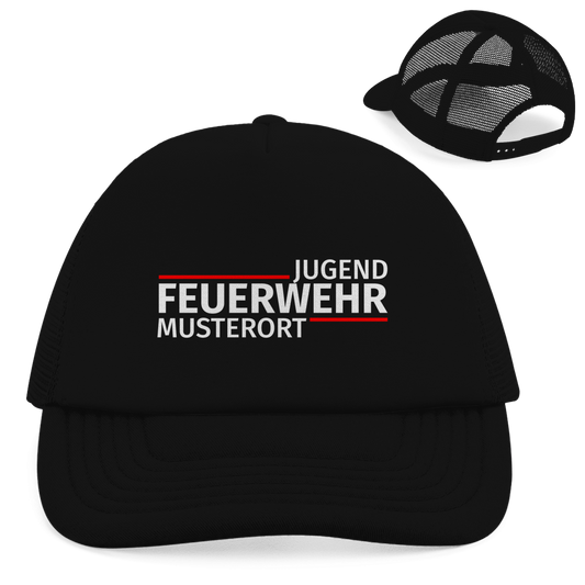 Retro Trucker Cap - Modern Jugendfeuerwehr [Personalisierbar]