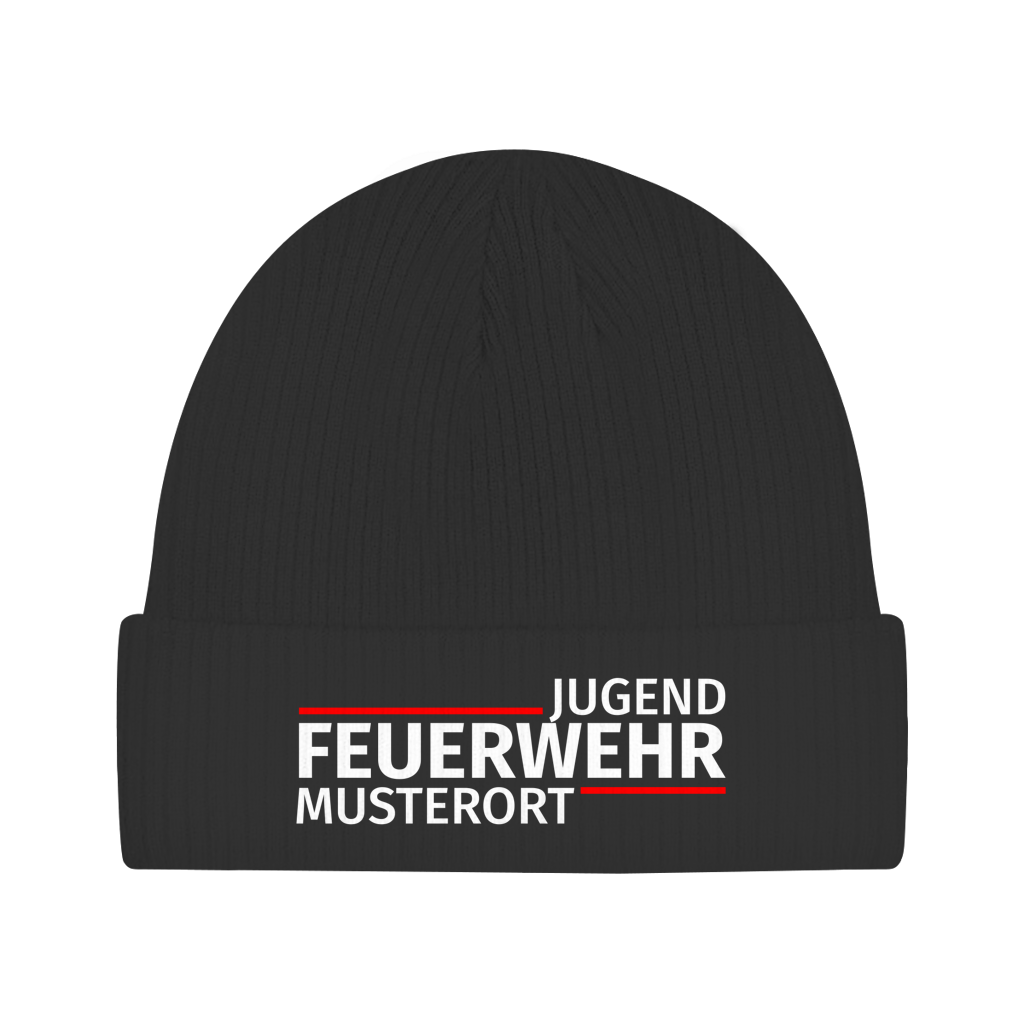 Beanie - Modern Jugendfeuerwehr [Personalisierbar]
