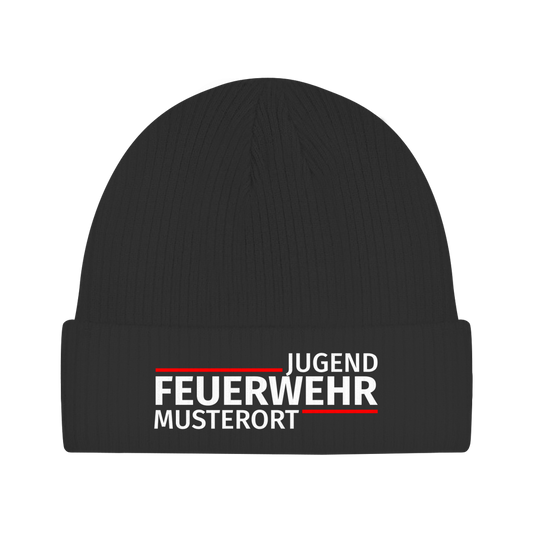 Beanie - Modern Jugendfeuerwehr [Personalisierbar]