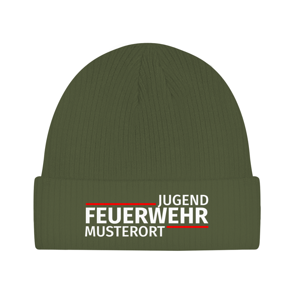 Beanie - Modern Jugendfeuerwehr [Personalisierbar]