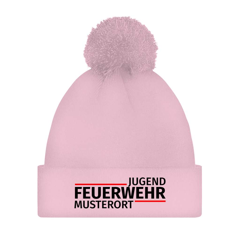 Bommelmütze - Modern Jugendfeuerwehr [Personalisierbar]