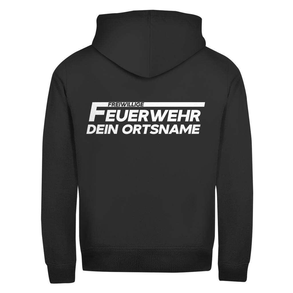 Unisex Zipper Hoodie - Freiwillige Feuerwehr [Personalisierbar]