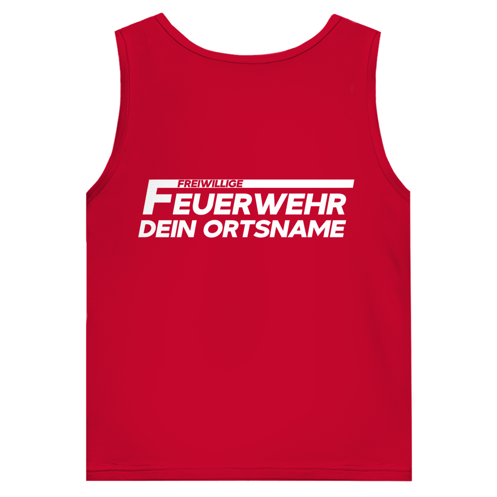 Herren Tank Top - Freiwillige Feuerwehr [Personalisierbar]