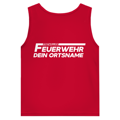 Herren Tank Top - Freiwillige Feuerwehr [Personalisierbar]