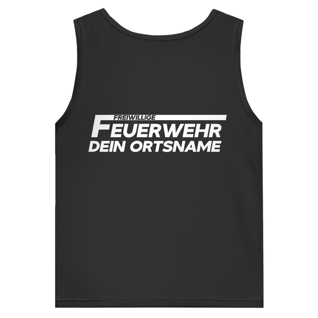 Herren Tank Top - Freiwillige Feuerwehr [Personalisierbar]