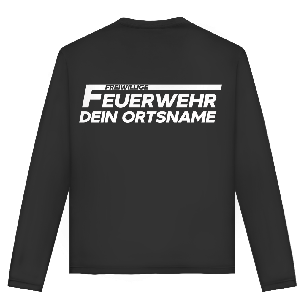 Unisex Langarmshirt - Freiwillige Feuerwehr [Personalisierbar]