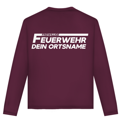 Unisex Langarmshirt - Freiwillige Feuerwehr [Personalisierbar]