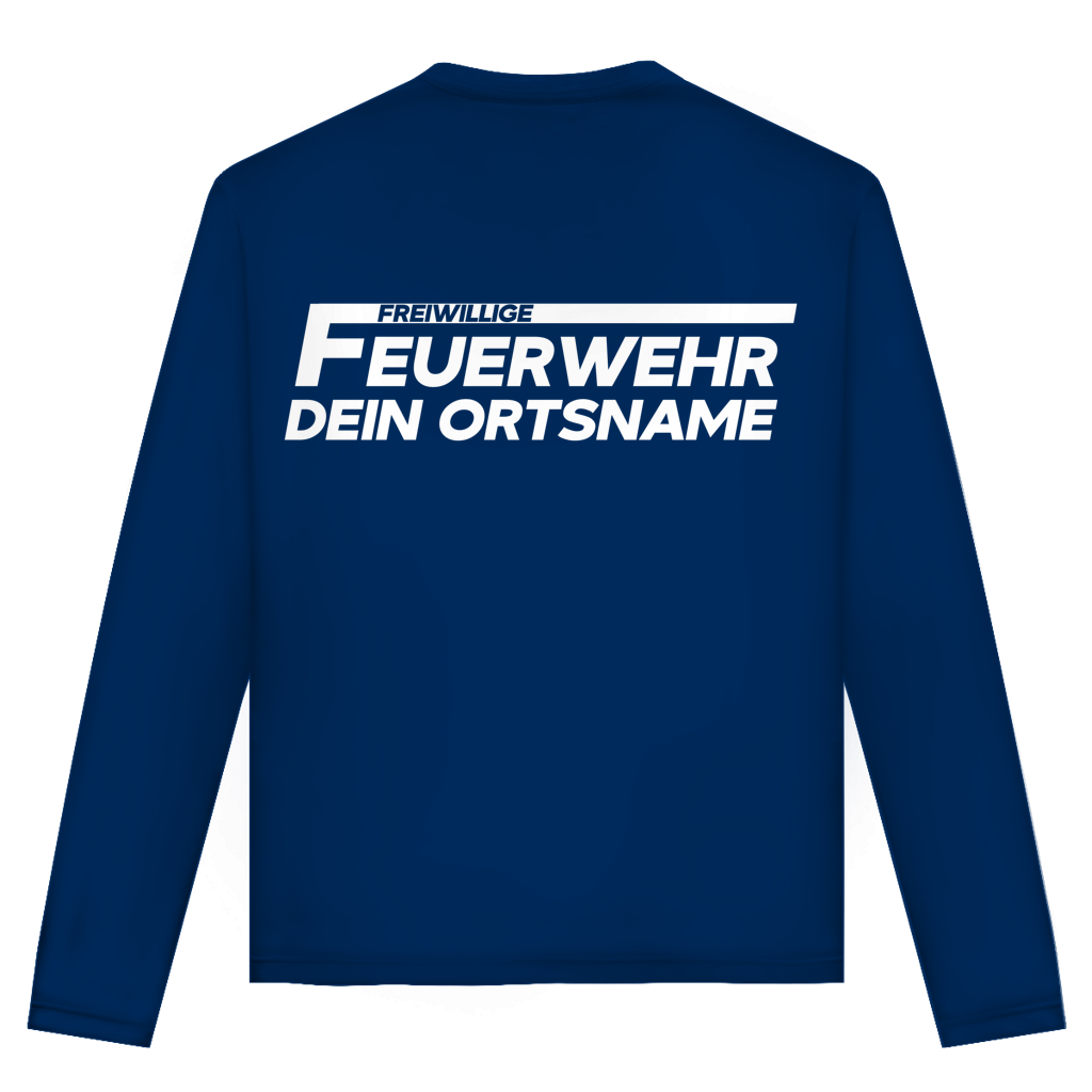Unisex Langarmshirt - Freiwillige Feuerwehr [Personalisierbar]