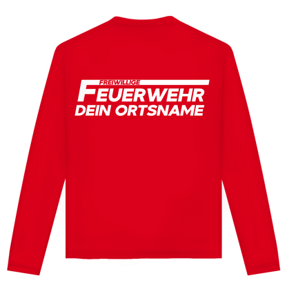 Unisex Langarmshirt - Freiwillige Feuerwehr [Personalisierbar]