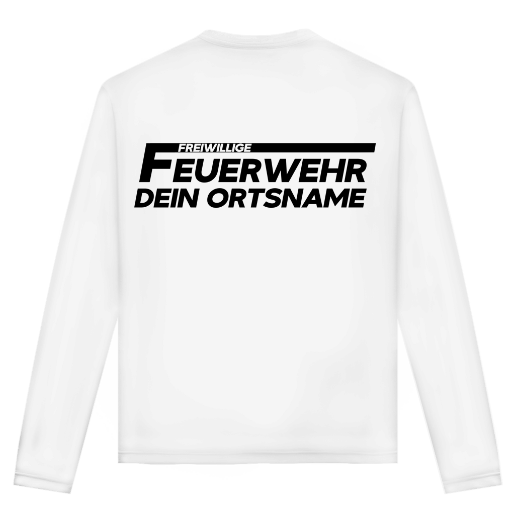 Unisex Langarmshirt - Freiwillige Feuerwehr [Personalisierbar]