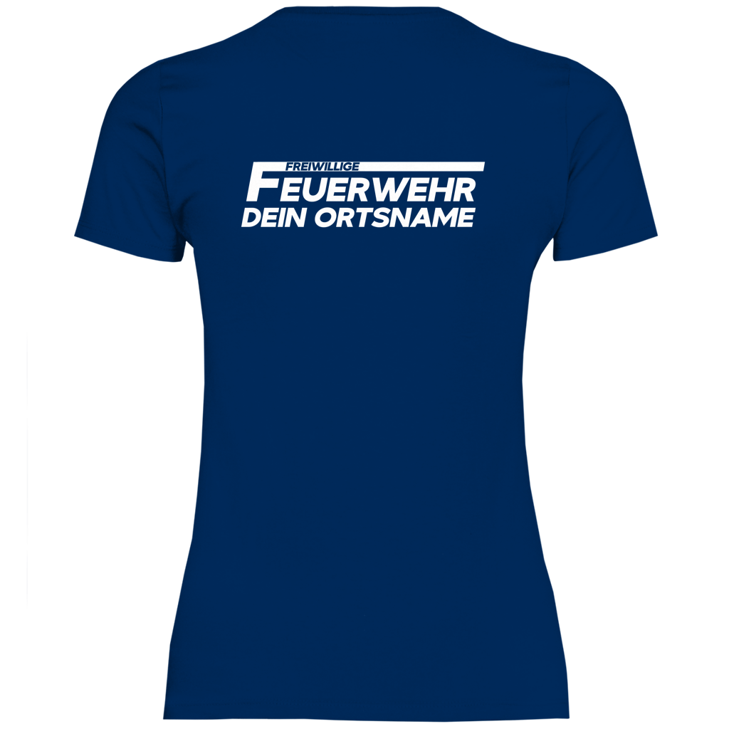 Damen T-Shirt - Freiwillige Feuerwehr [Personalisierbar]