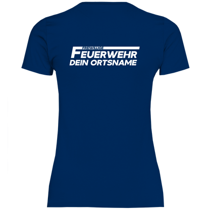 Damen T-Shirt - Freiwillige Feuerwehr [Personalisierbar]