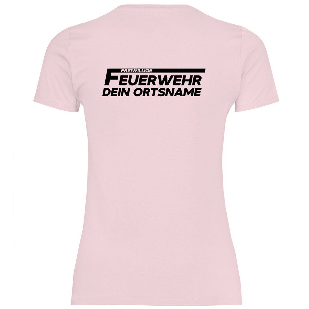 Damen T-Shirt - Freiwillige Feuerwehr [Personalisierbar]