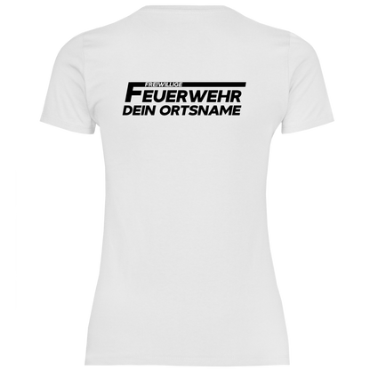 Damen T-Shirt - Freiwillige Feuerwehr [Personalisierbar]