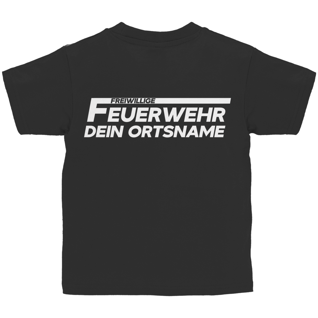 Kinder T-Shirt - Freiwillige Feuerwehr [Personalisierbar]