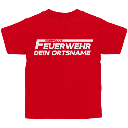 Kinder T-Shirt - Freiwillige Feuerwehr [Personalisierbar]