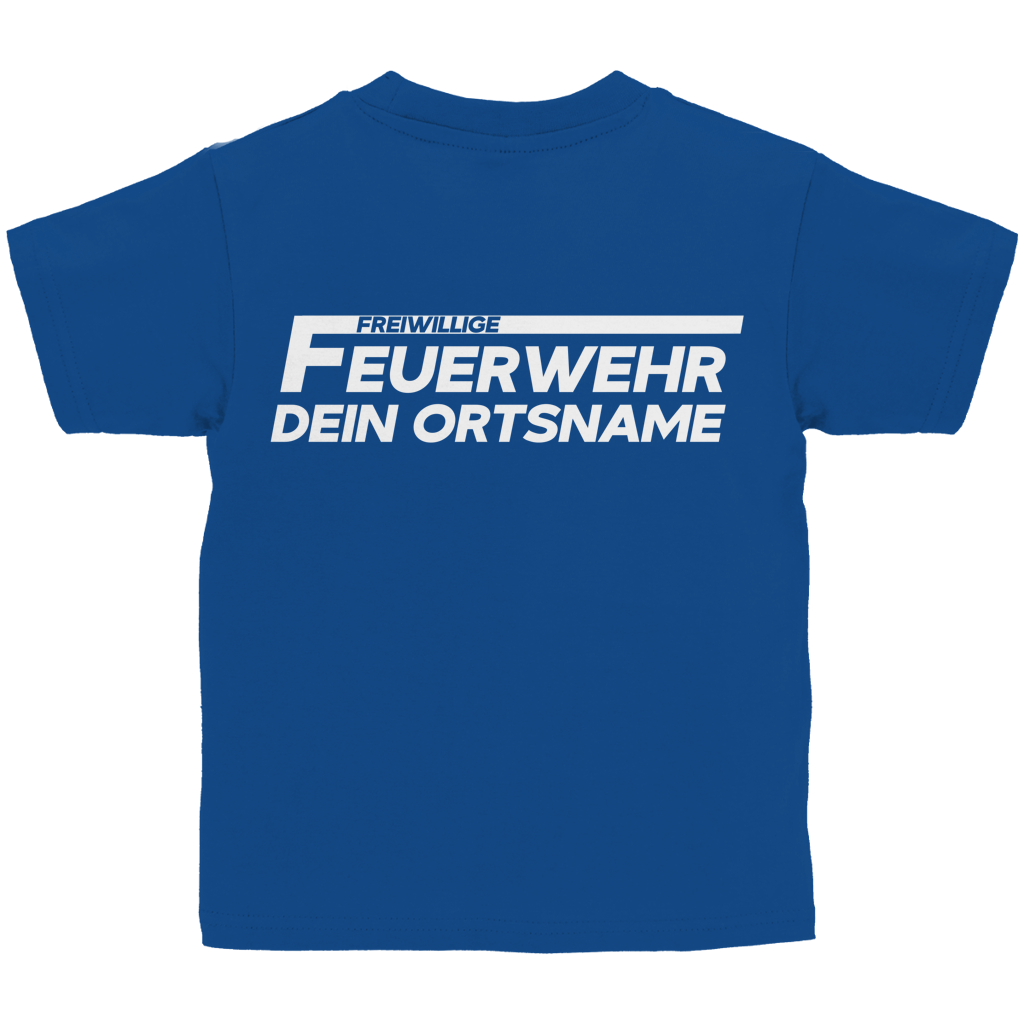 Kinder T-Shirt - Freiwillige Feuerwehr [Personalisierbar]