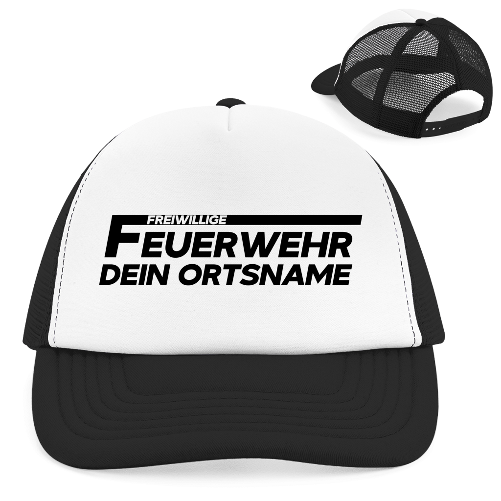 Retro Trucker Cap - Freiwillige Feuerwehr [Personalisierbar]