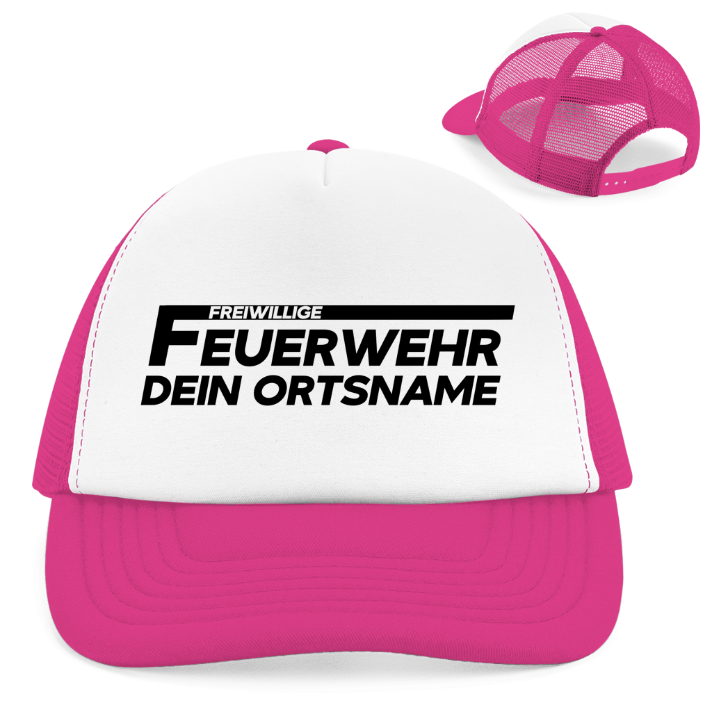 Retro Trucker Cap - Freiwillige Feuerwehr [Personalisierbar]