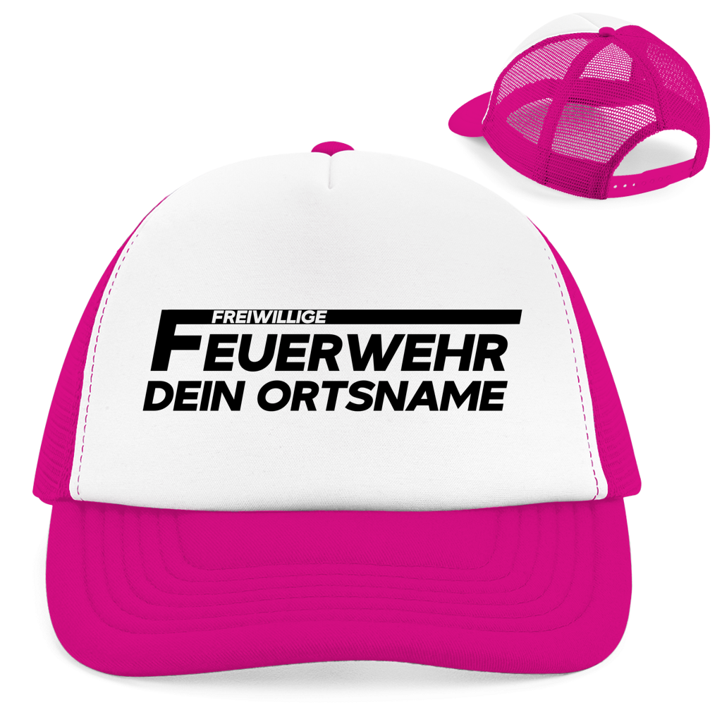 Retro Trucker Cap - Freiwillige Feuerwehr [Personalisierbar]