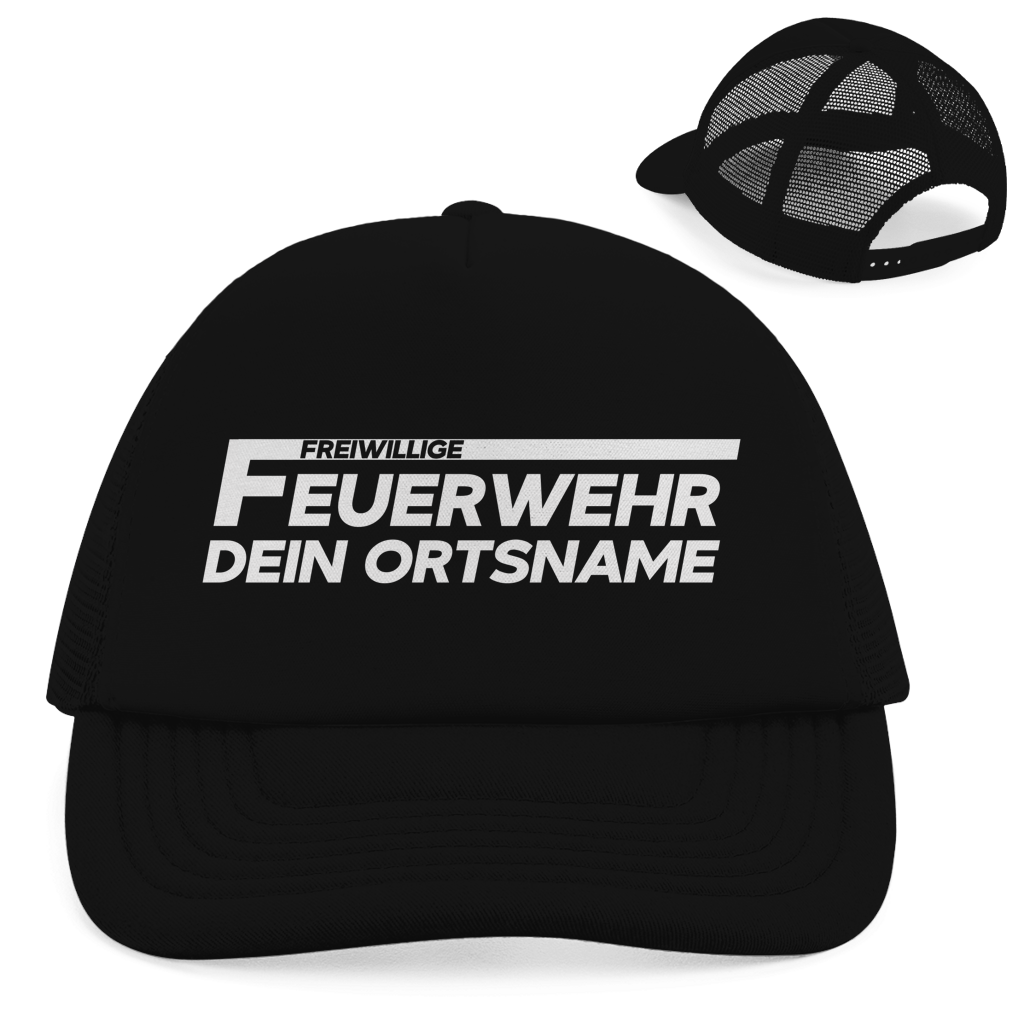 Retro Trucker Cap - Freiwillige Feuerwehr [Personalisierbar]