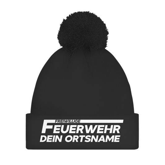 Bommelmütze - Freiwillige Feuerwehr [Personalisierbar]