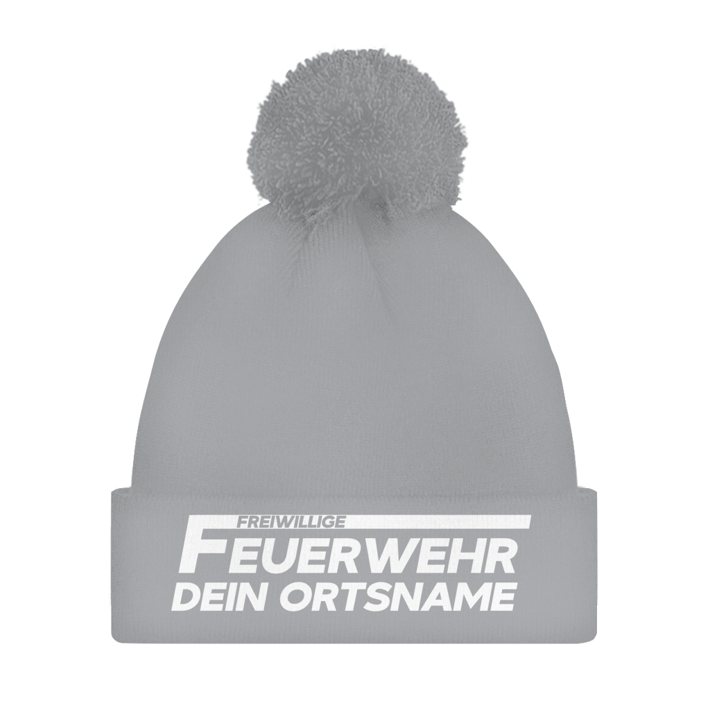 Bommelmütze - Freiwillige Feuerwehr [Personalisierbar]