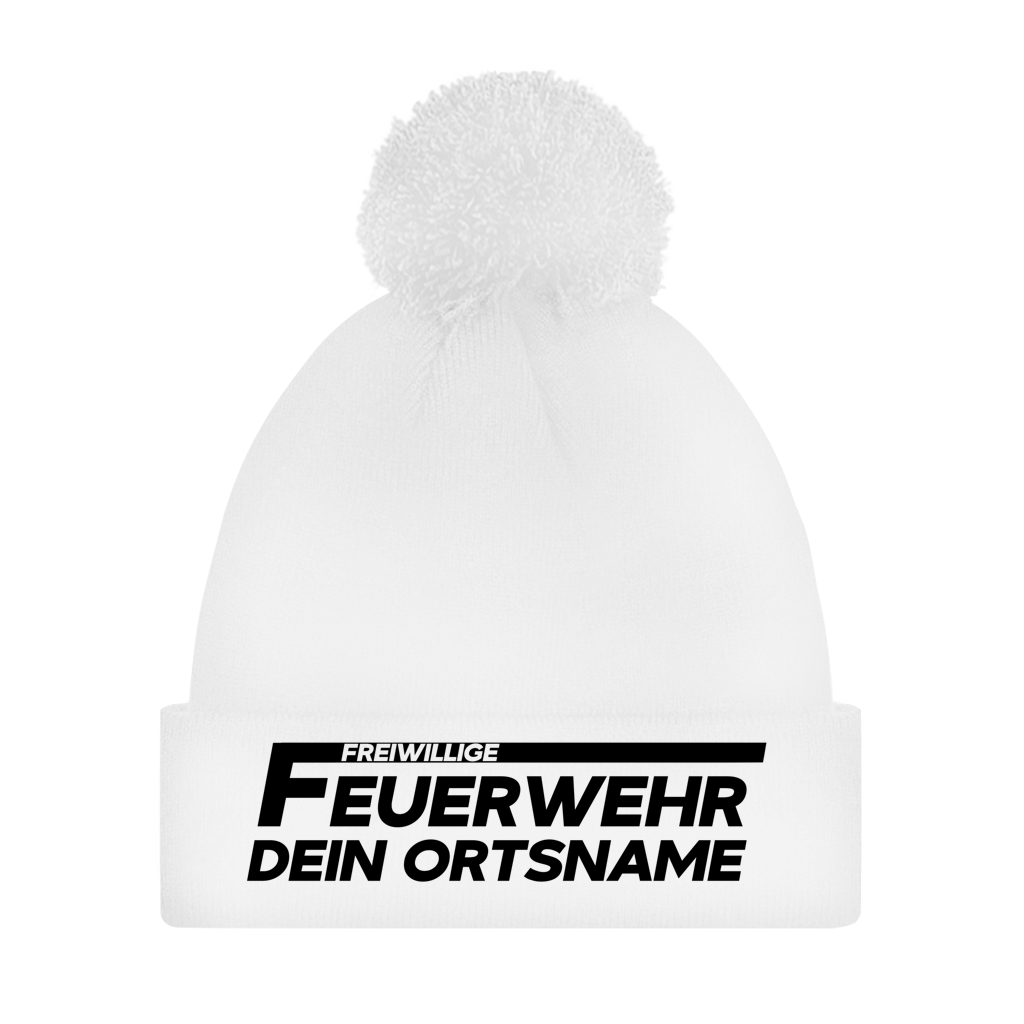 Bommelmütze - Freiwillige Feuerwehr [Personalisierbar]