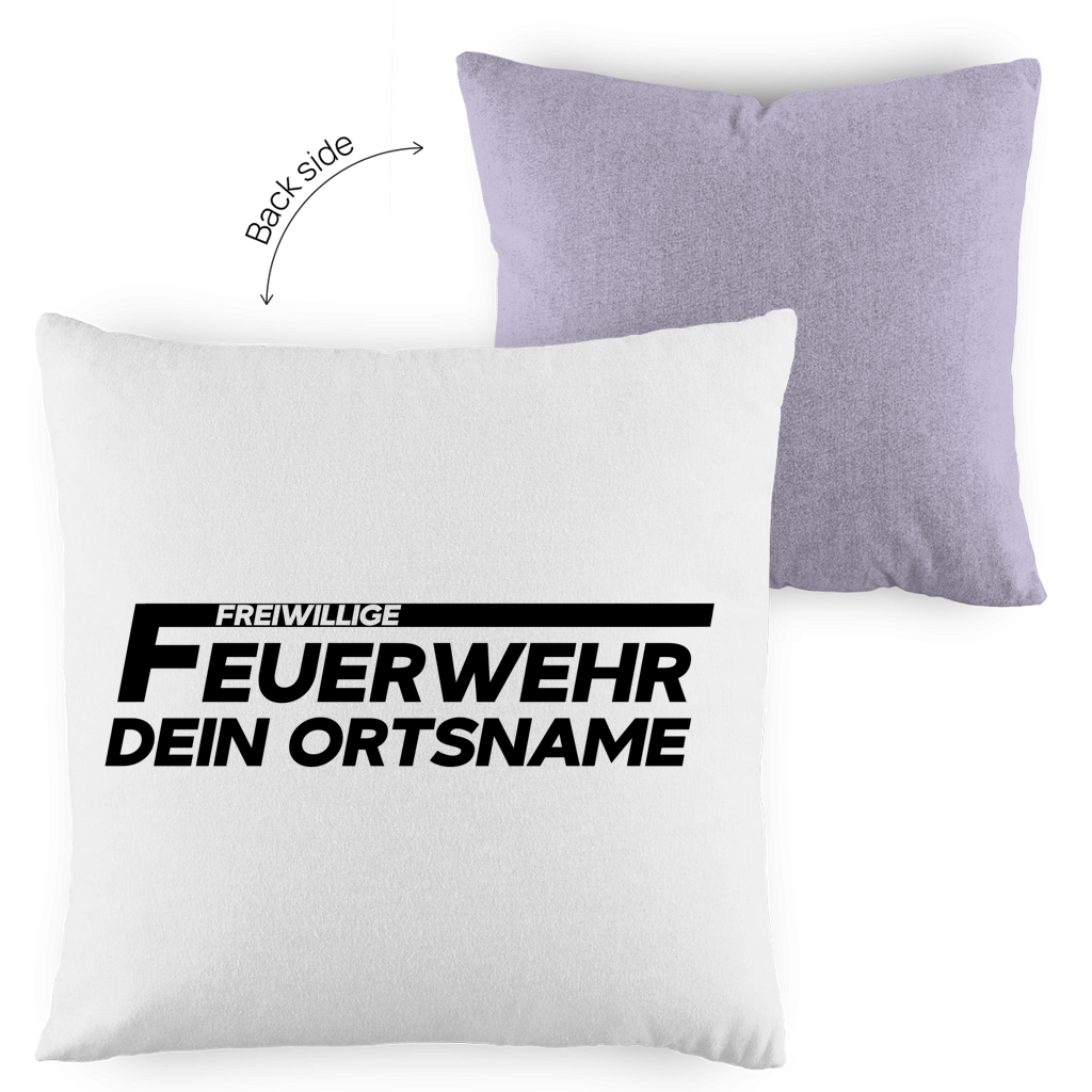 Kopfkissen zweifarbig - Freiwillige Feuerwehr [Personalisierbar]