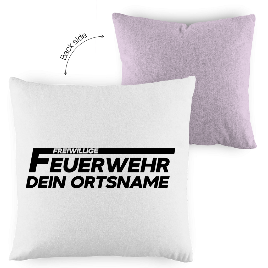 Kopfkissen zweifarbig - Freiwillige Feuerwehr [Personalisierbar]
