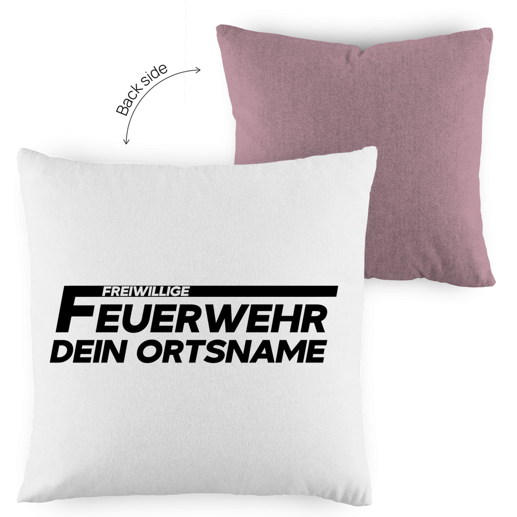 Kopfkissen zweifarbig - Freiwillige Feuerwehr [Personalisierbar]