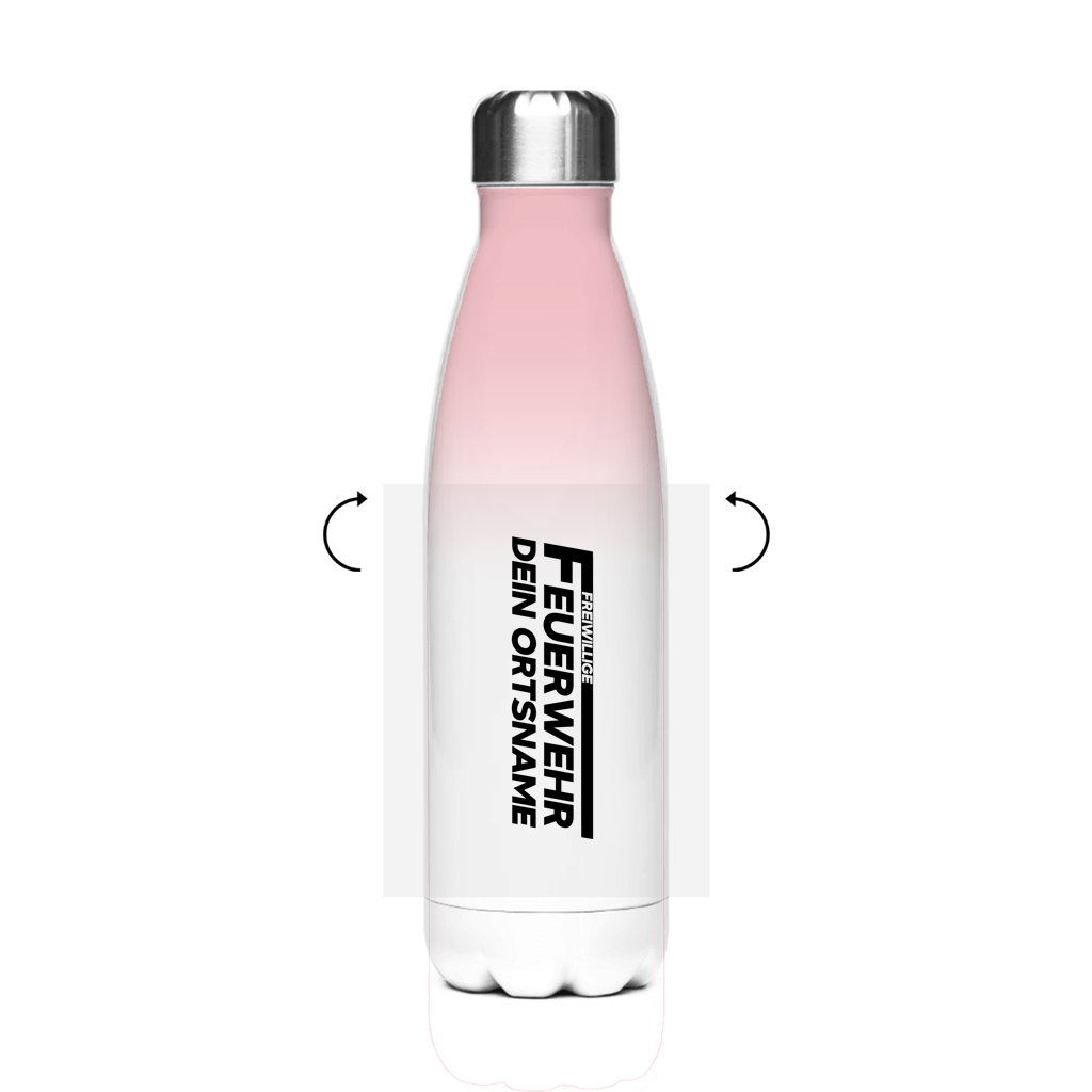 Edelstahl-Thermoflasche - Freiwillige Feuerwehr [Personalisierbar]