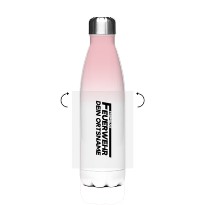 Edelstahl-Thermoflasche - Freiwillige Feuerwehr [Personalisierbar]