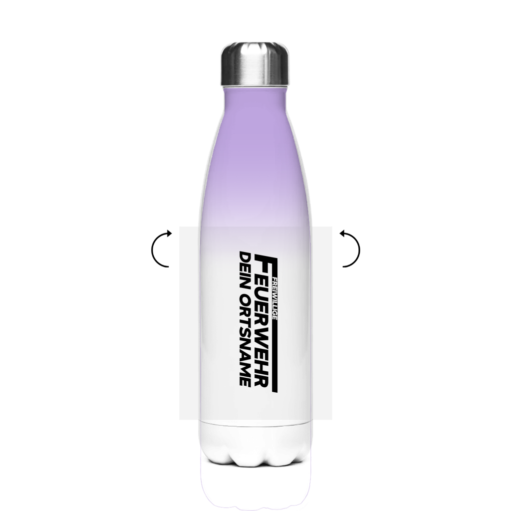Edelstahl-Thermoflasche - Freiwillige Feuerwehr [Personalisierbar]