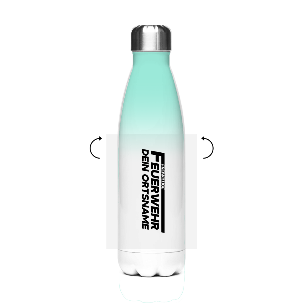 Edelstahl-Thermoflasche - Freiwillige Feuerwehr [Personalisierbar]