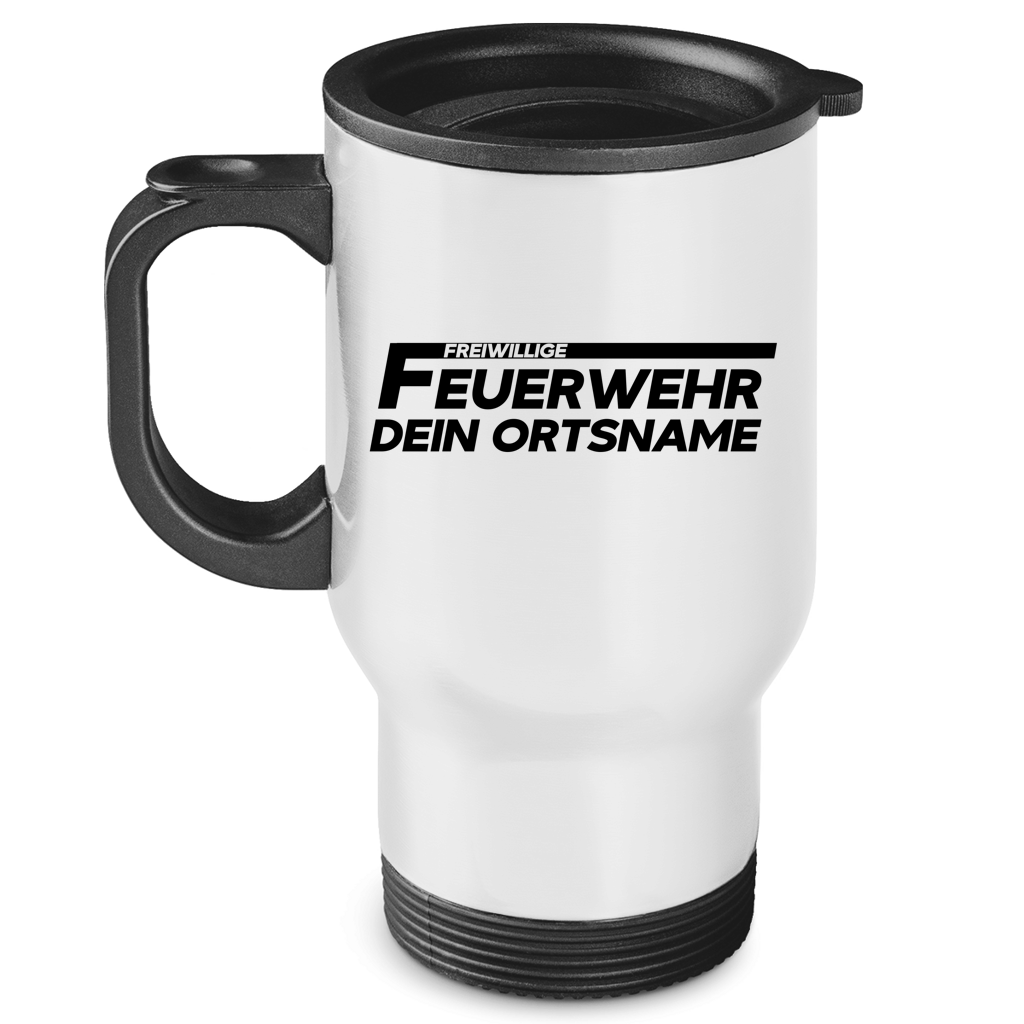 Edelstahl-Thermobecher - Freiwillige Feuerwehr [Personalisierbar]