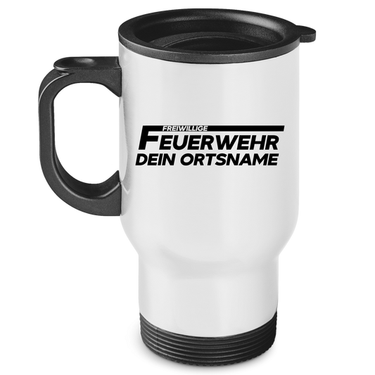Edelstahl-Thermobecher - Freiwillige Feuerwehr [Personalisierbar]