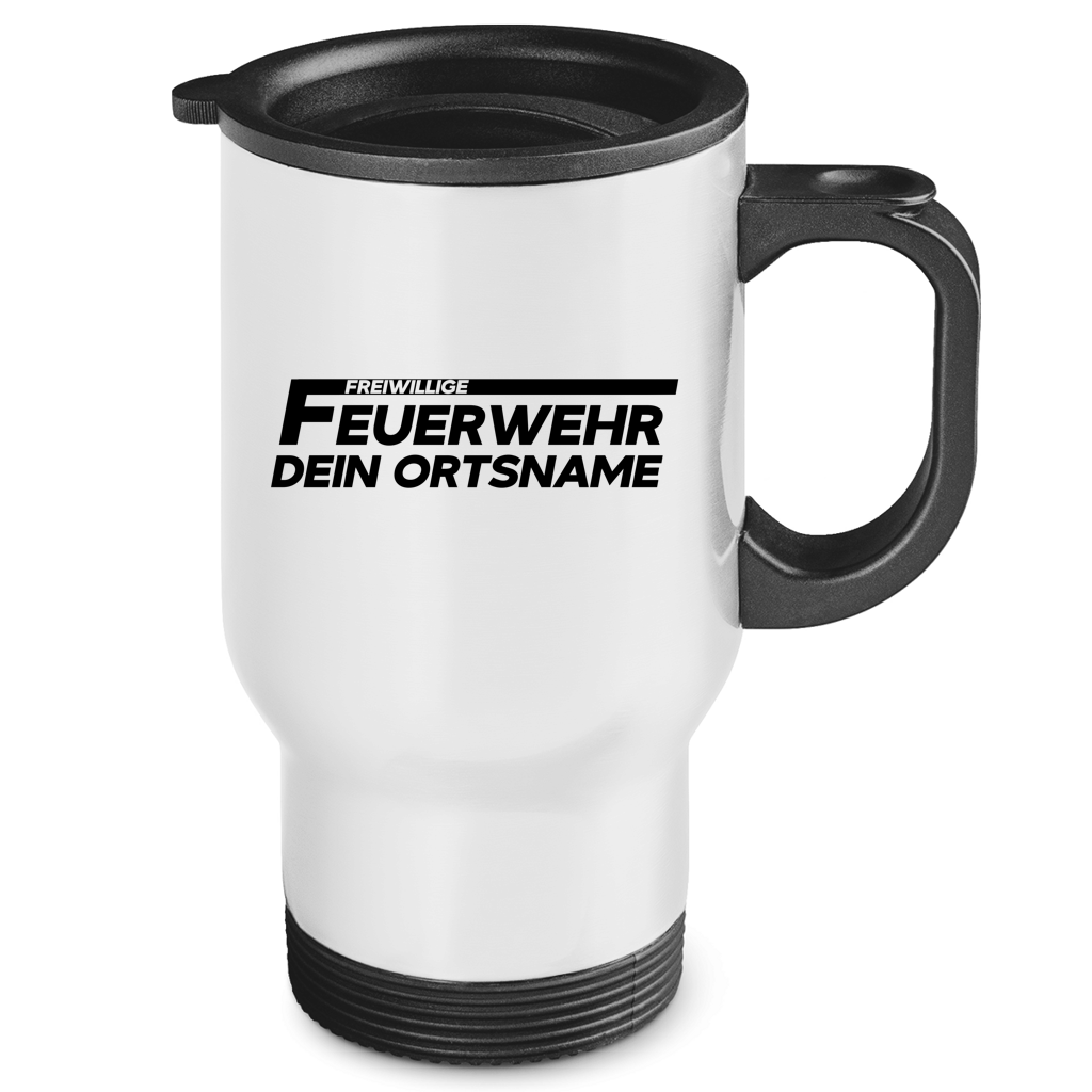 Edelstahl-Thermobecher - Freiwillige Feuerwehr [Personalisierbar]