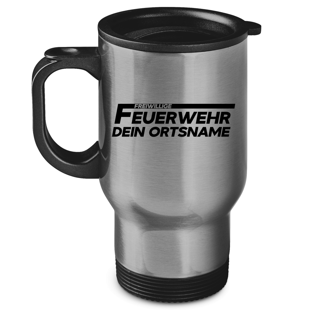 Edelstahl-Thermobecher - Freiwillige Feuerwehr [Personalisierbar]