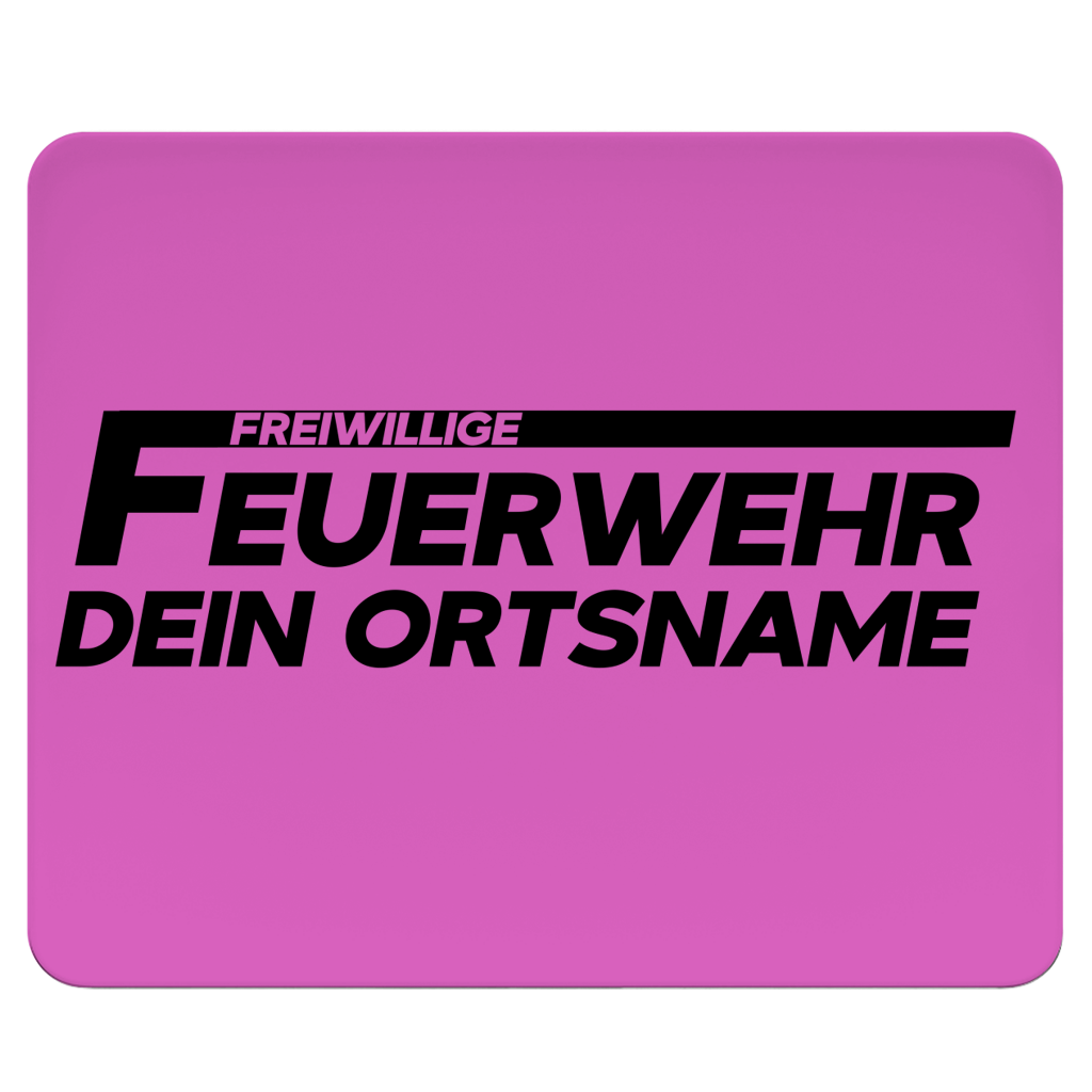 Mousepad - Freiwillige Feuerwehr [Personalisierbar]