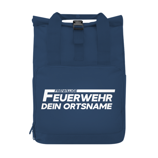 Rucksack mit Seitentasche - Freiwillige Feuerwehr [Personalisierbar]